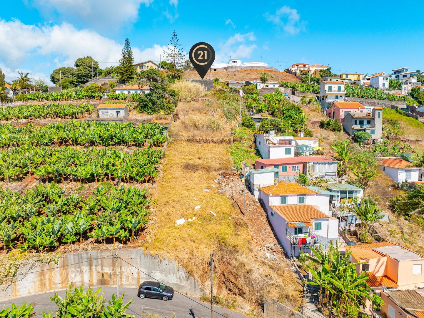 2 - vente terrain vue mer funchal madère portugal