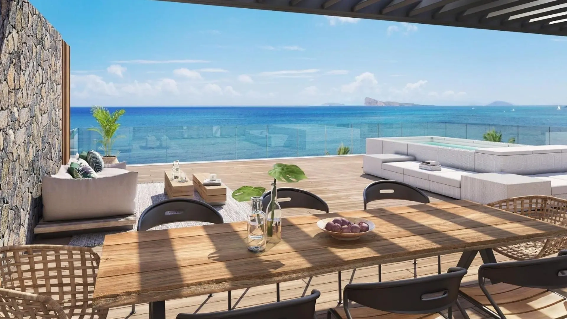 1 - sea view apartment for sale in pointe aux canonniers pamplemousses mauritius