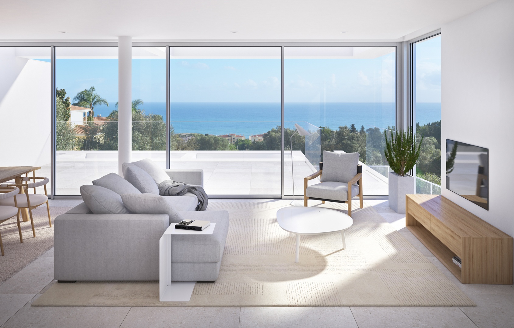 1 - sea view house for sale in lagos algarve portugal
