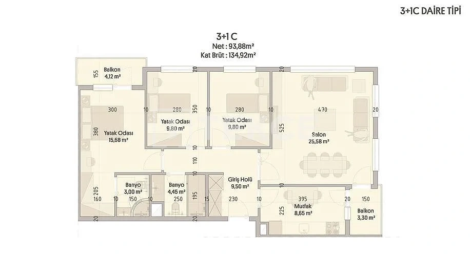 2 - venda apartamento gaziosmanpaşa istanbul turquia