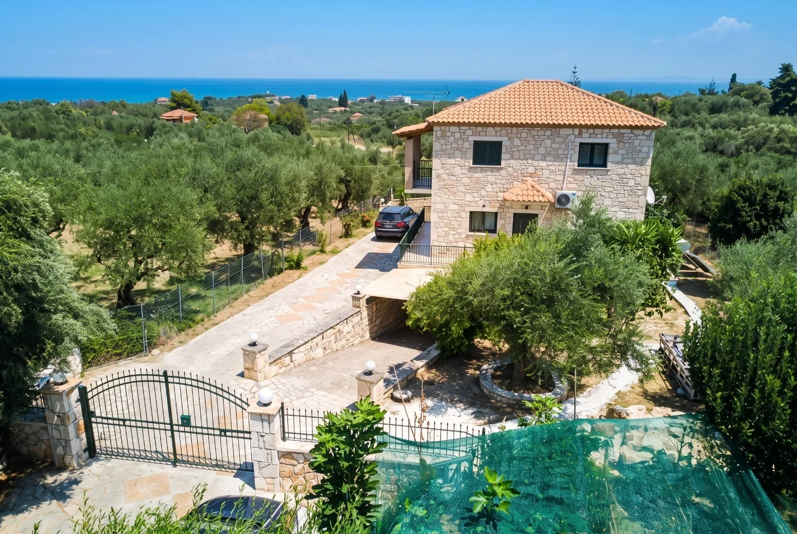 1 - sea view house for sale in tragákion ionian islands greece