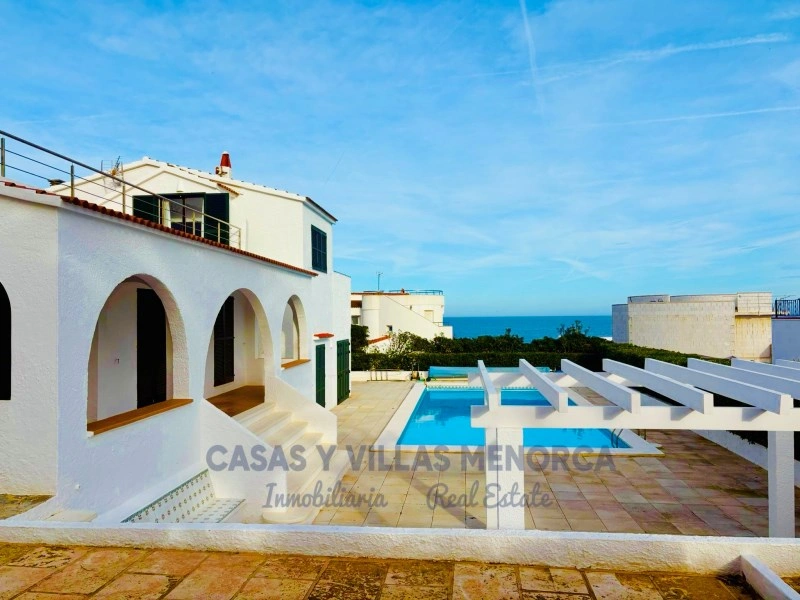 1 - sea view house for sale in sant lluis minorca - balearic islands spain