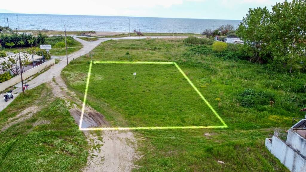 1 - beach walk plot of land for sale in nea vrasna central macedonia greece