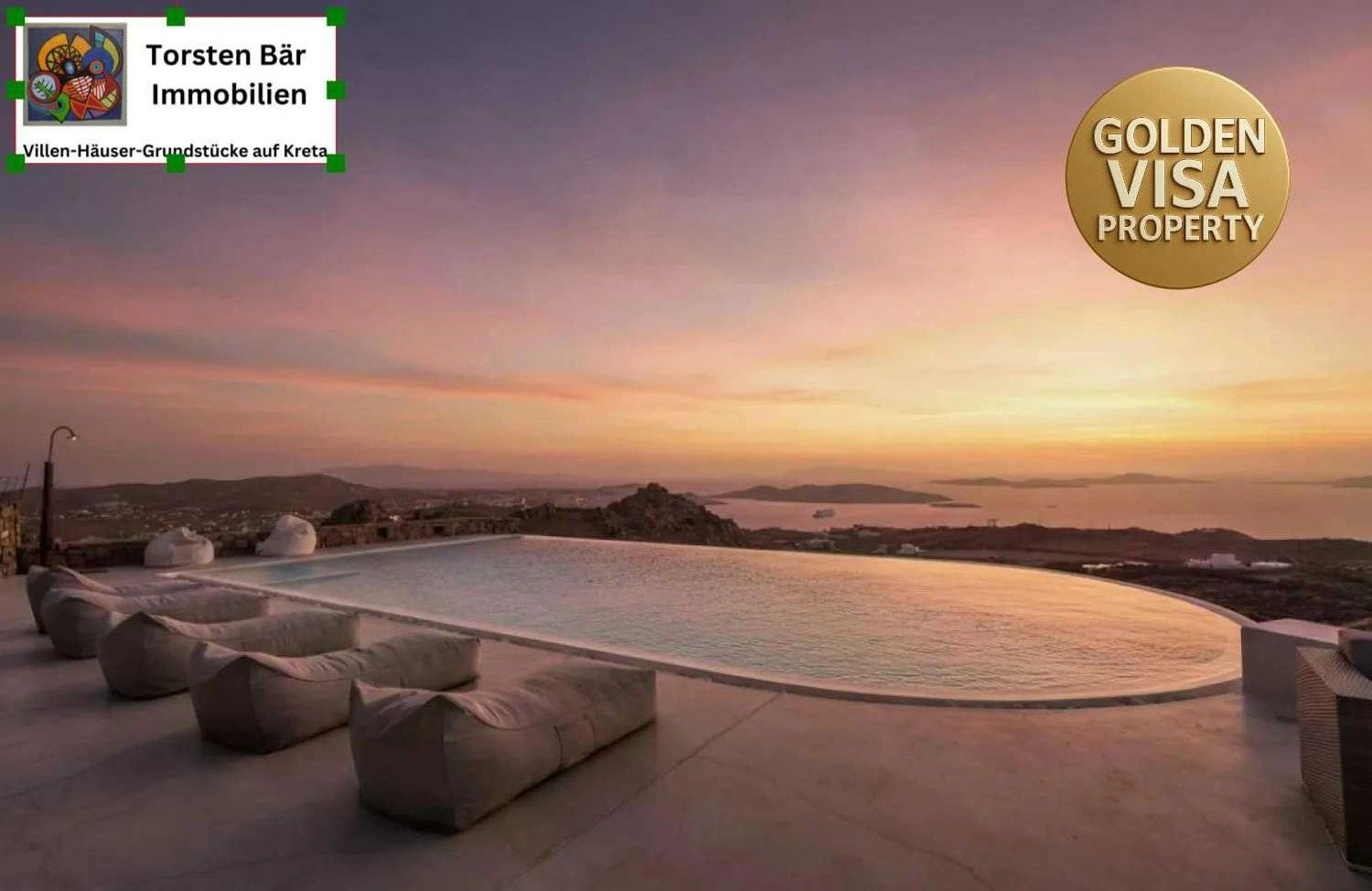 1 - vente villa vue mer mykonos - cyclades egée méridionale grèce