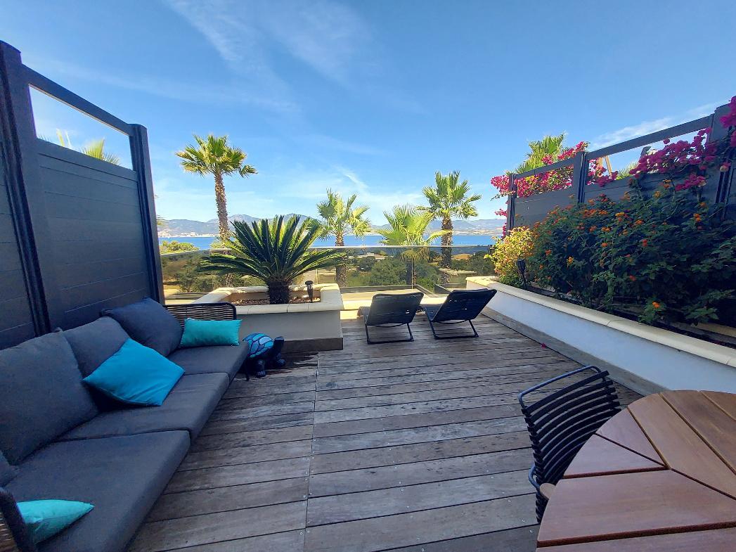 2 - venta apartamento vista al mar porticcio córcega del sur francia