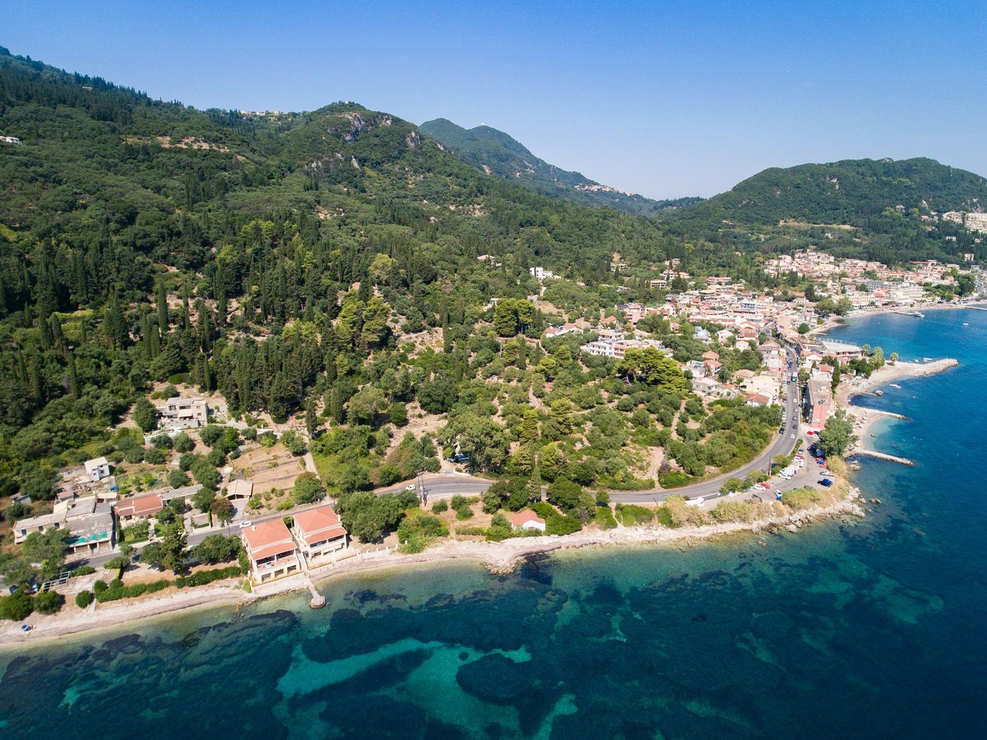 1 - продажа территория вид моря corfu ионические острова греция
