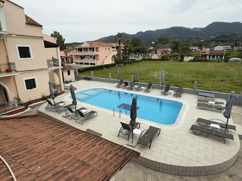 2 - vente commerce vue mer corfu îles ioniennes grèce