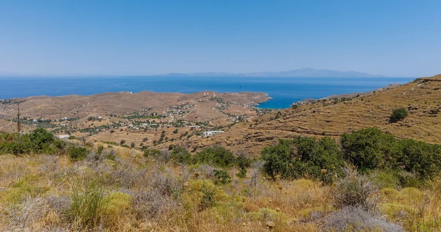 1 - sea view plot of land for sale in kea - cyclades south aegean greece