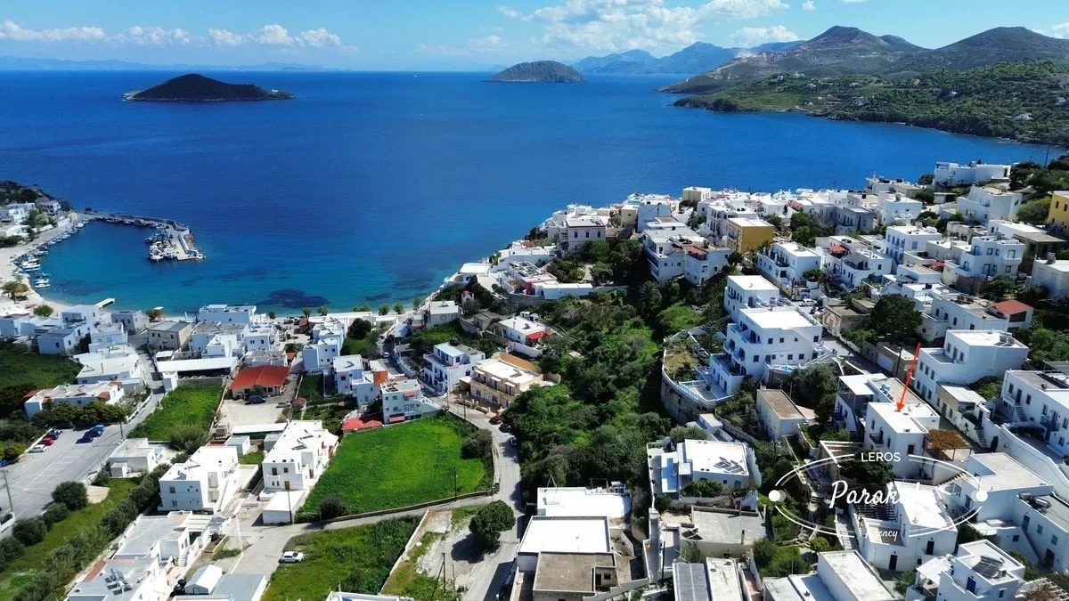 2 - vente maison vue mer leros egée méridionale grèce