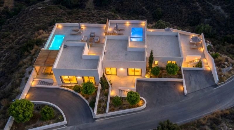 2 - vendita casa vista mare réthymnon creta grecia