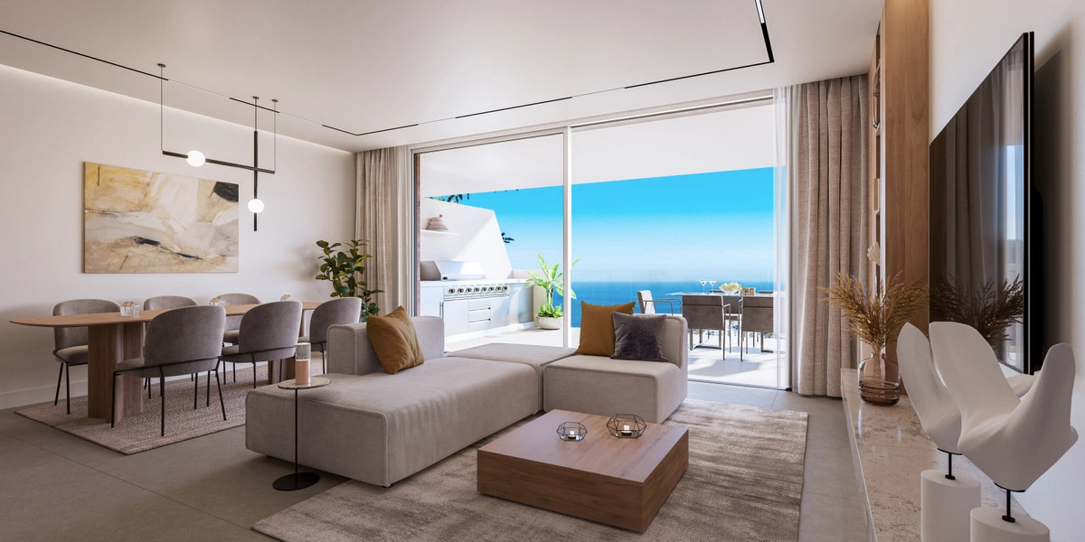1 - verkoop appartement uitzicht op zee fuengirola - costa del sol andalusië spanje