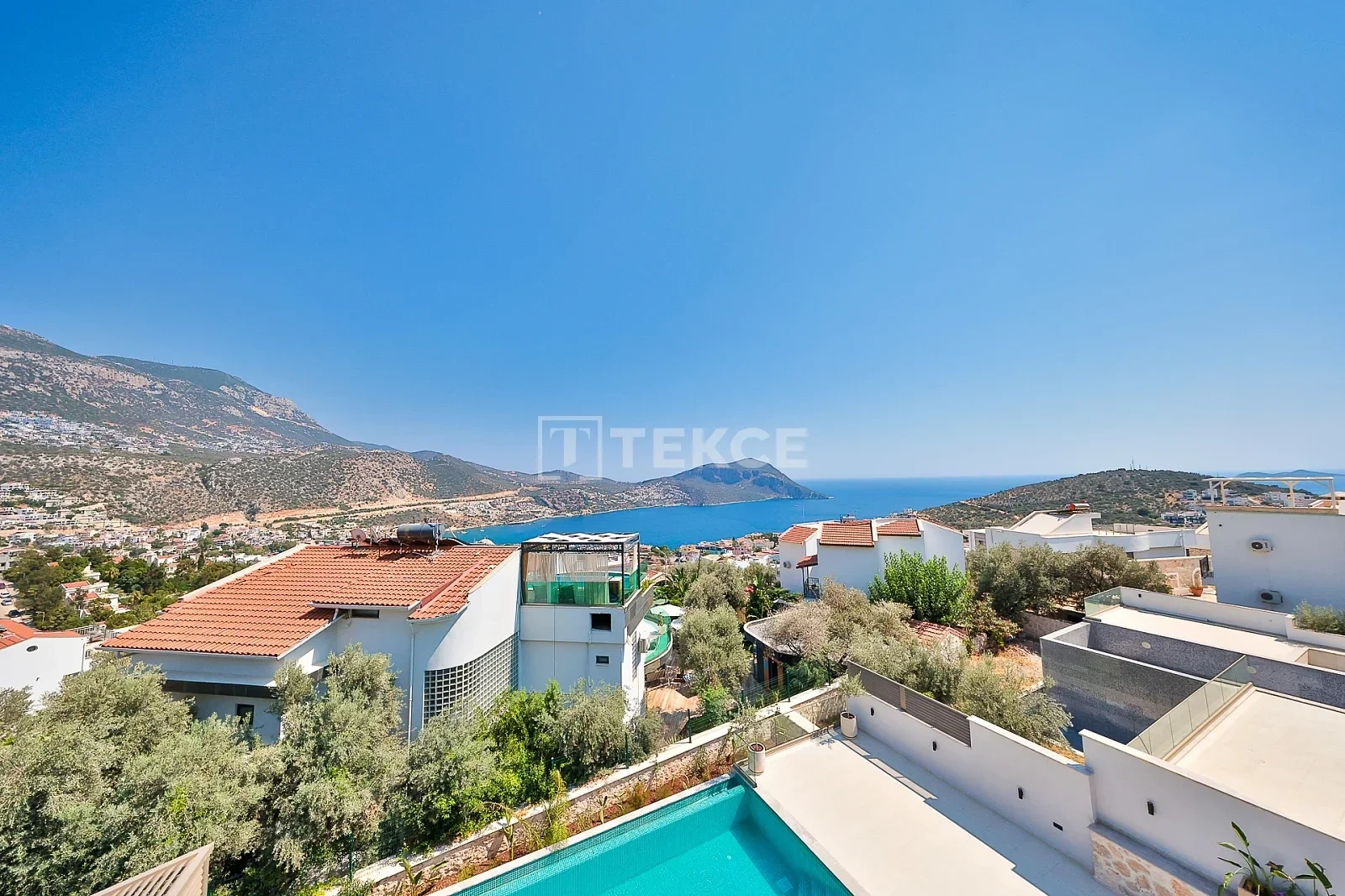 2 - vente maison vue mer kas antalya turquie