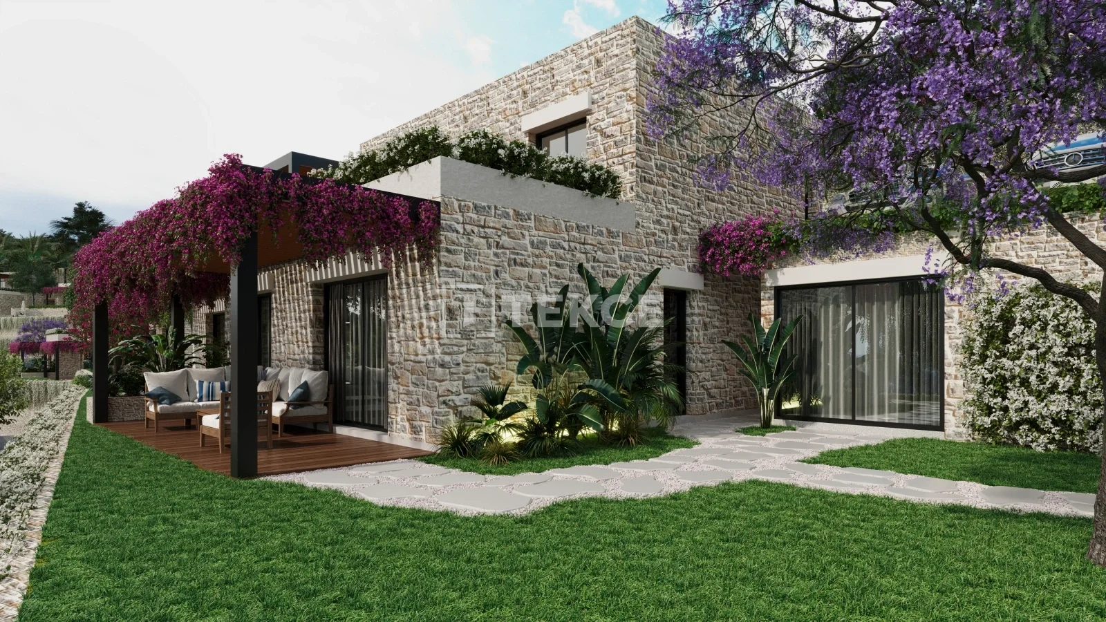 1 - sea view apartment for sale in bodrum muğla turkey