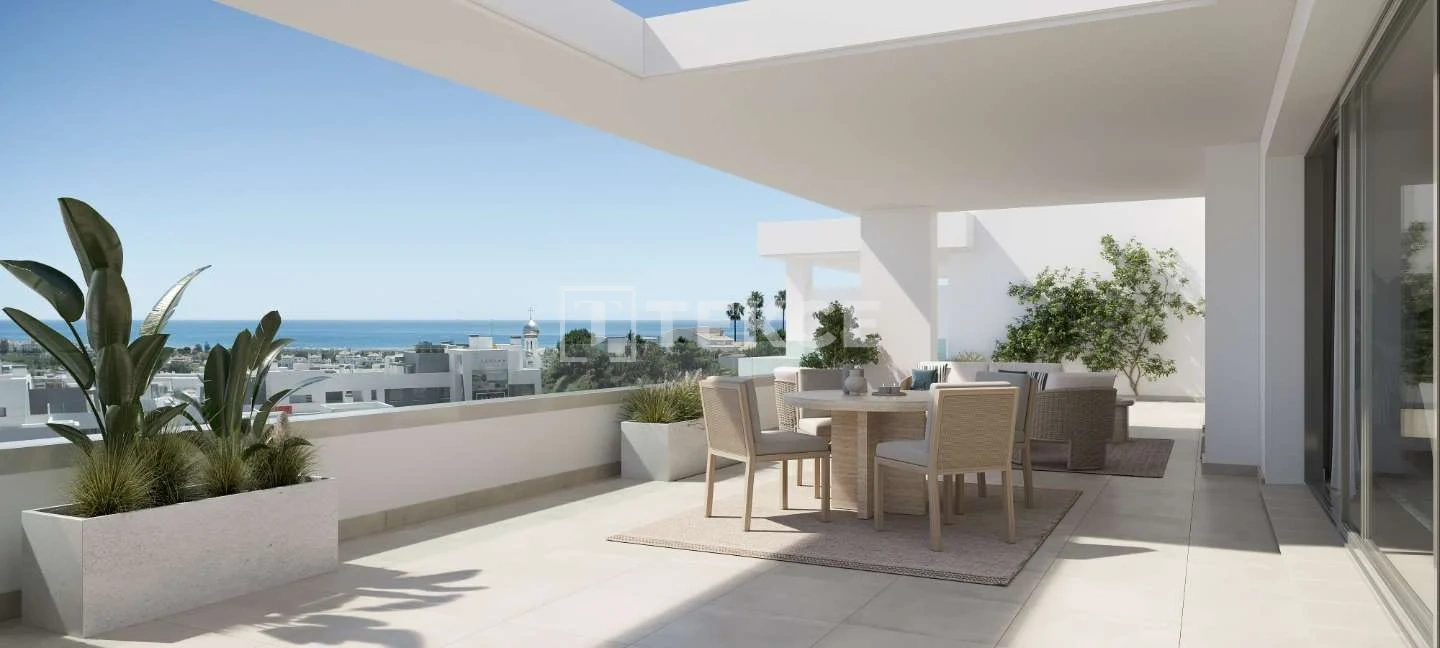 1 - sea view apartment for sale in estepona - costa del sol andalusia spain