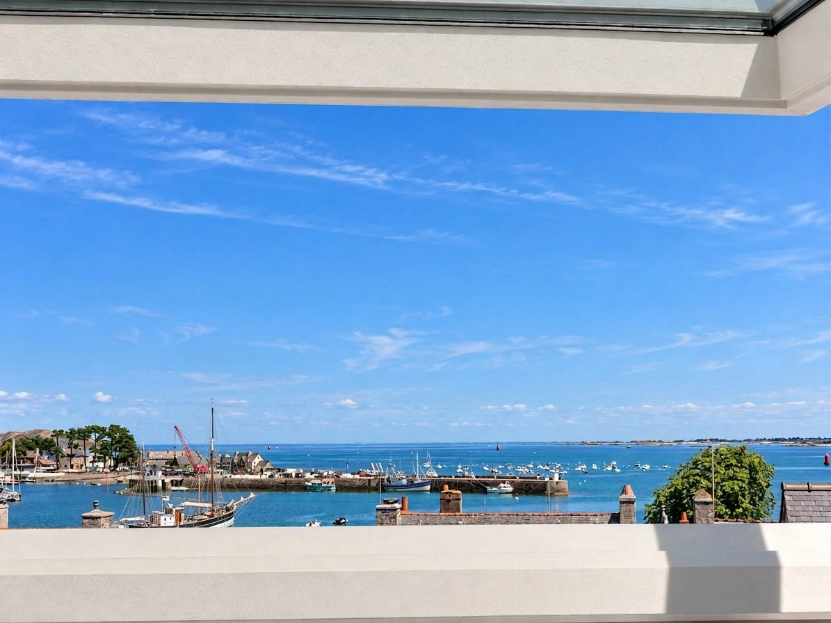 2 - venda apartamento vista de mar perros-guirec côtes d'amor - bretagne frança