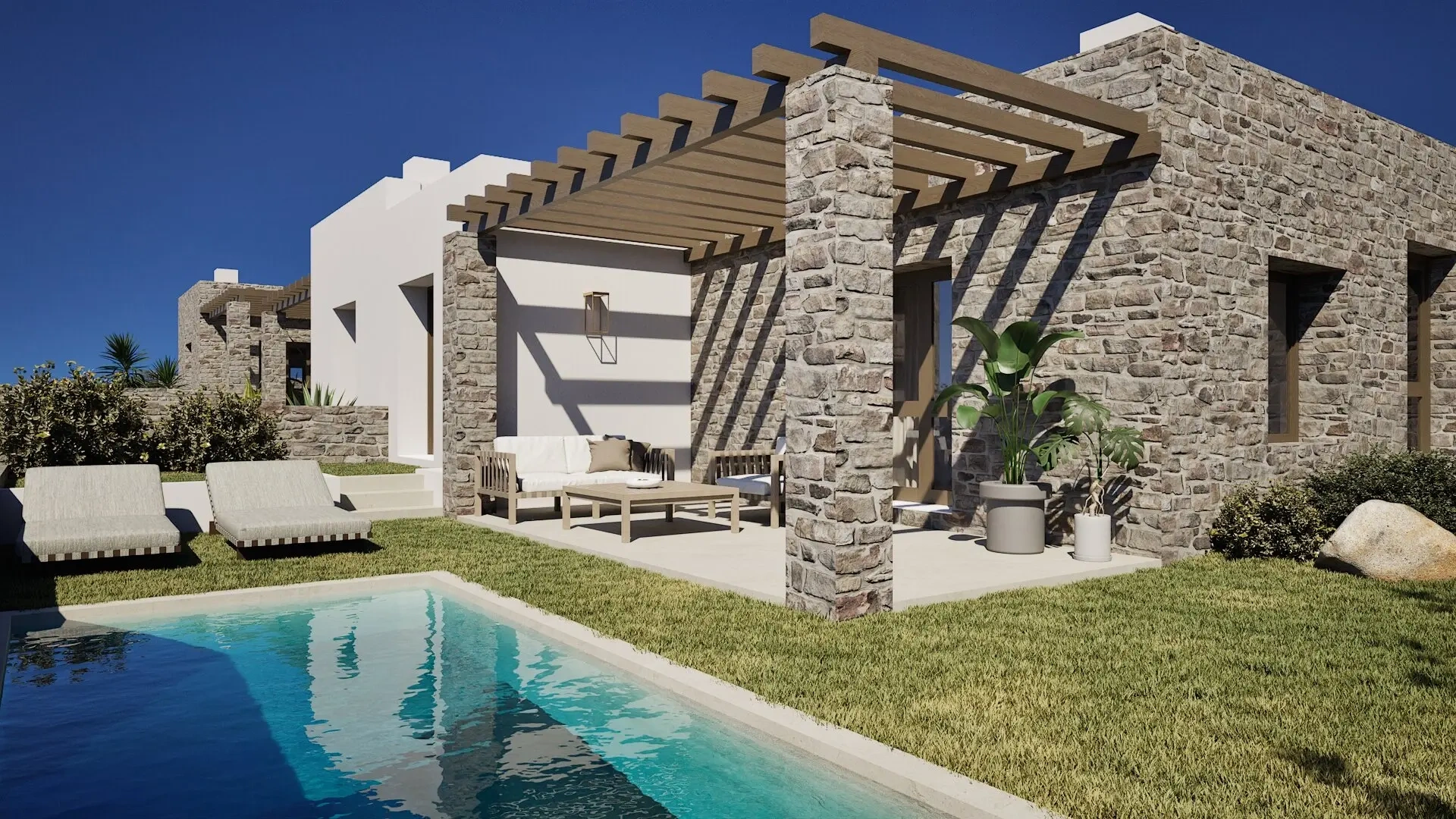 2 - verkoop huis uitzicht op zee antiparos - cycladen zuid-egeïsche eilanden griekenland