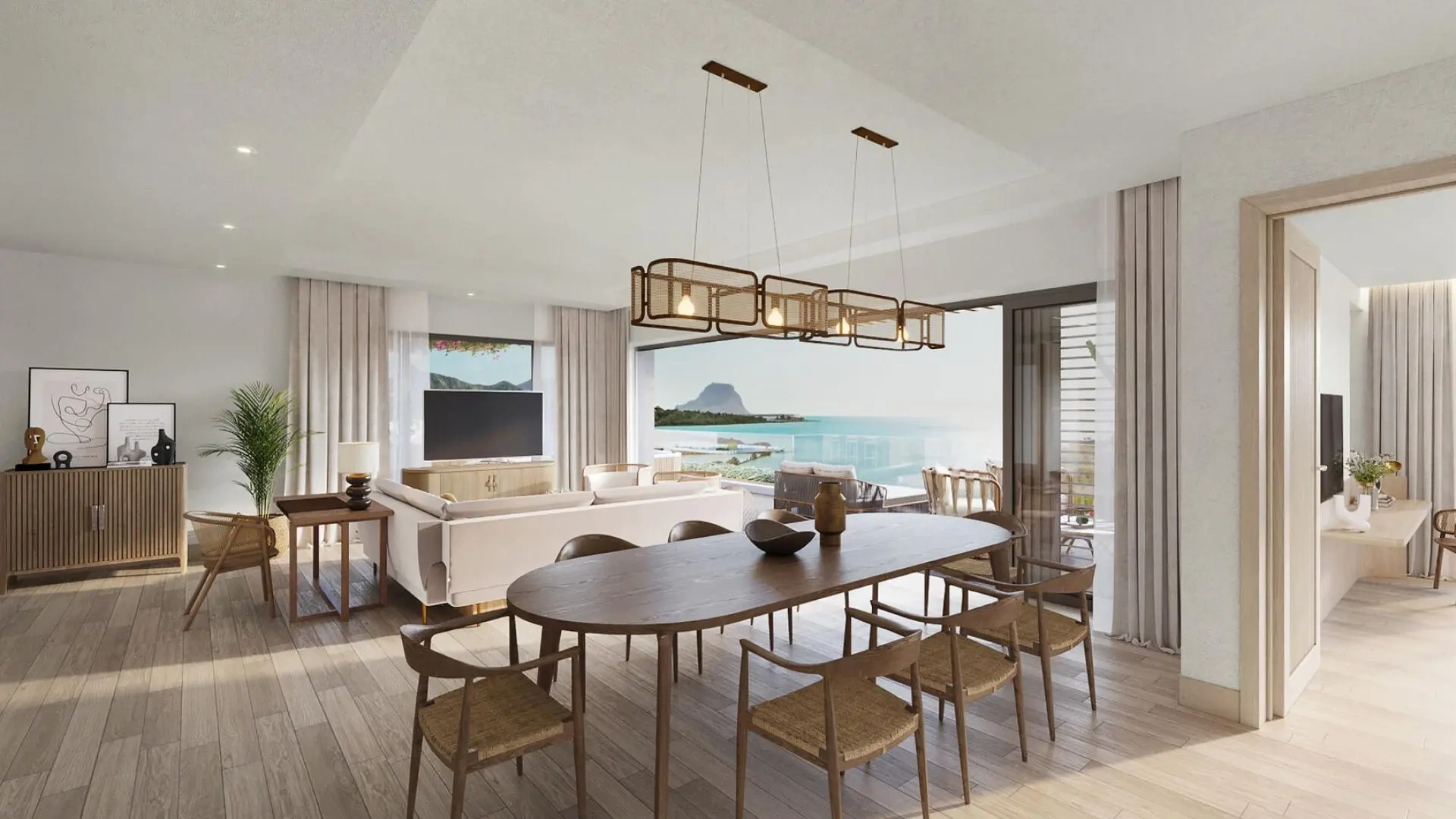 2 - venda apartamento frente ao mar black river rivière noire maurício