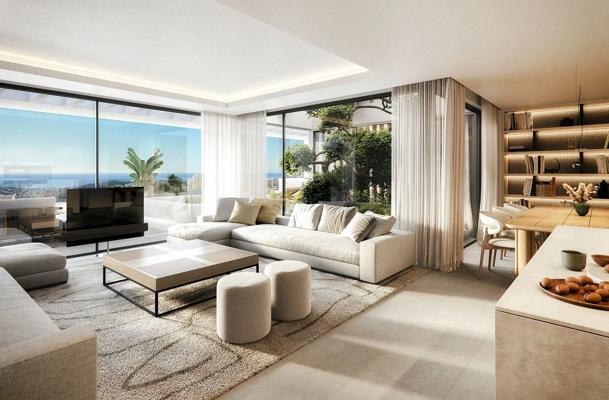 1 - venta apartamento vista al mar casares - costa del sol andalucía españa