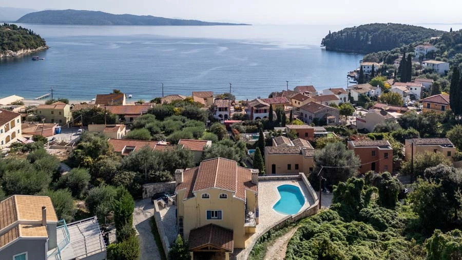 1 - verkauf villa meerblick corfu ionische inseln griechenland