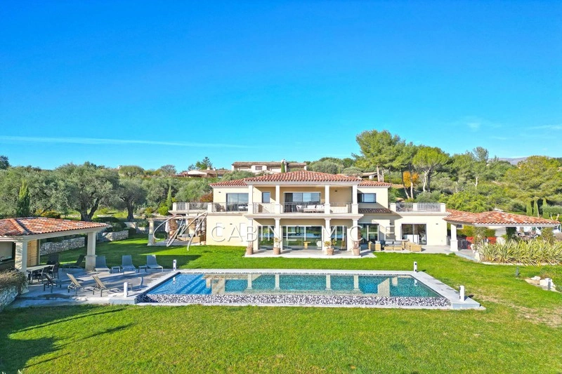 1 - vente villa vue mer roquefort-les-pins alpes-maritimes france