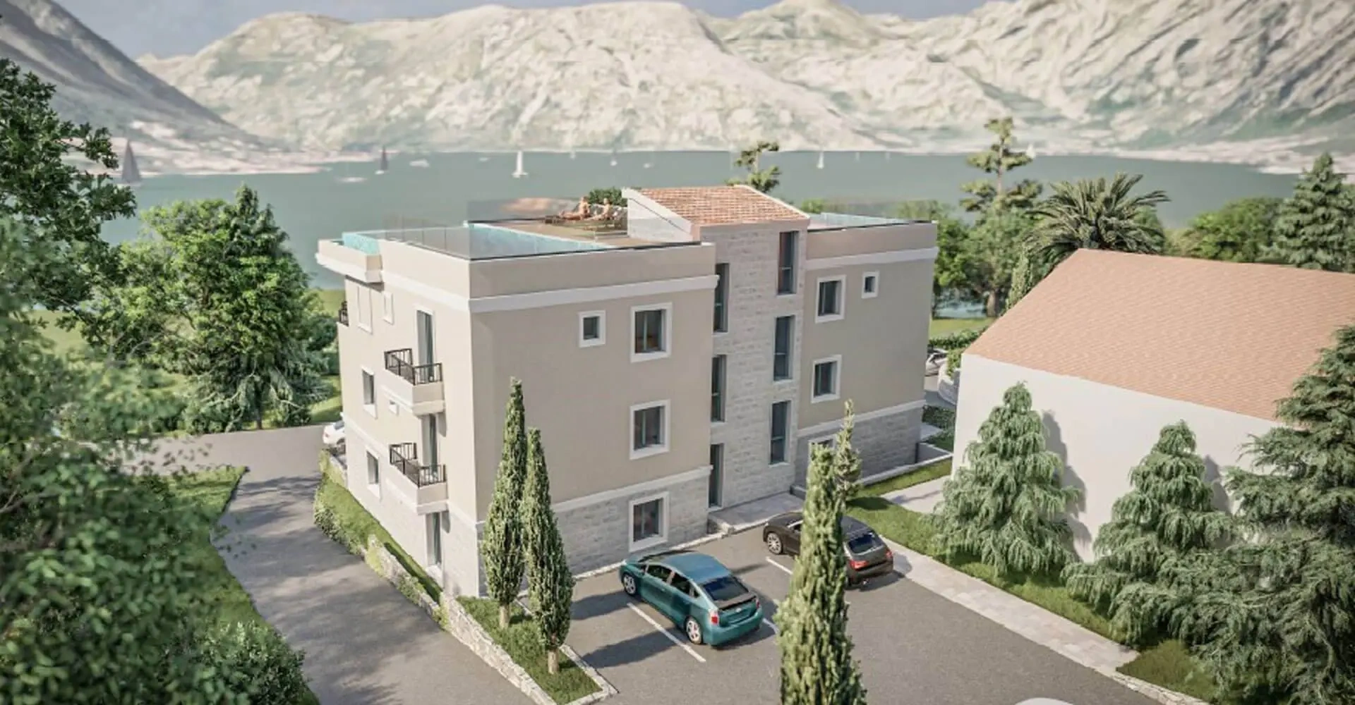 1 - verkauf wohnung meerblick kotor kotor montenegro