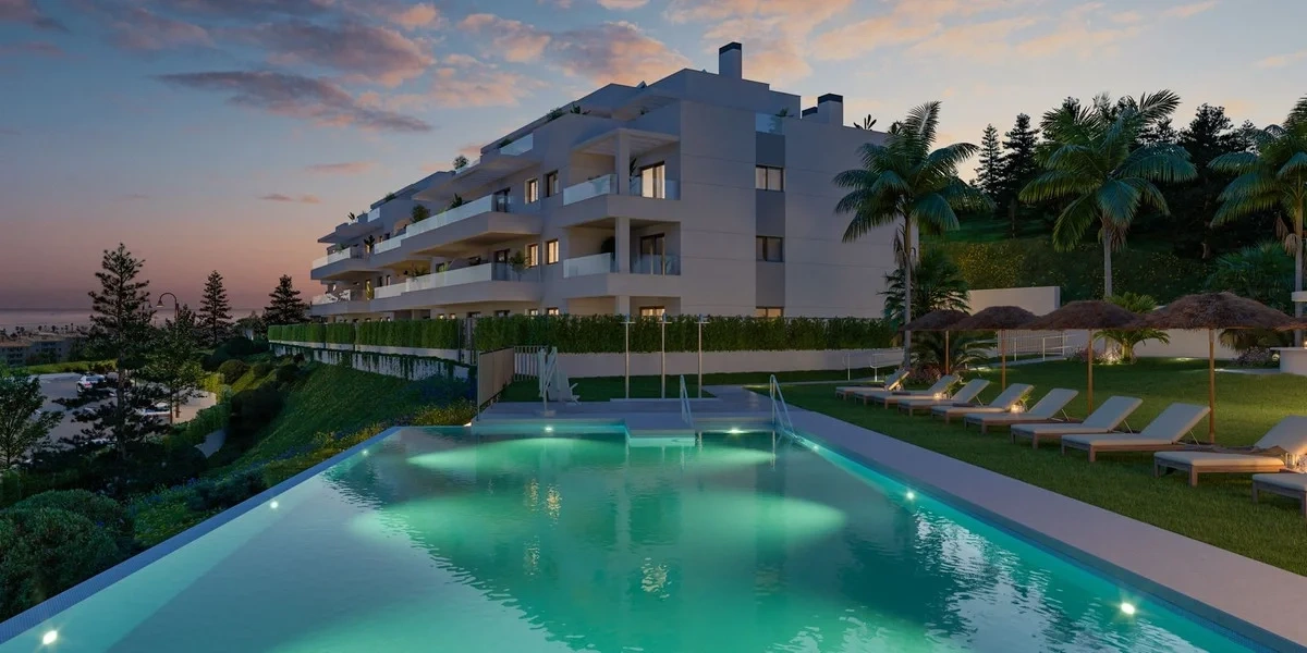 2 - venda apartamento vista de mar mijas andaluzia espanha