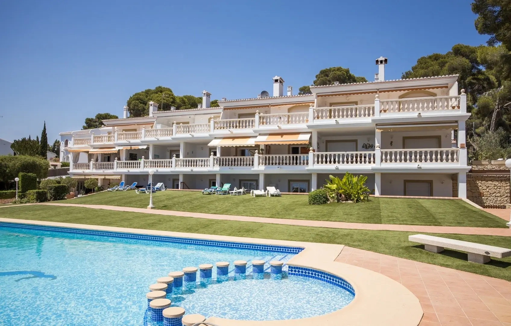 1 - verkauf wohnung direkt am wasser moraira - costa blanca valencia spanien