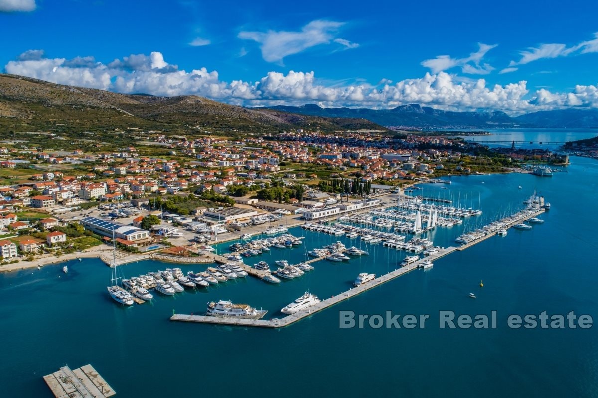 1 - sea view plot of land for sale in trogir split-dalmatia croatia