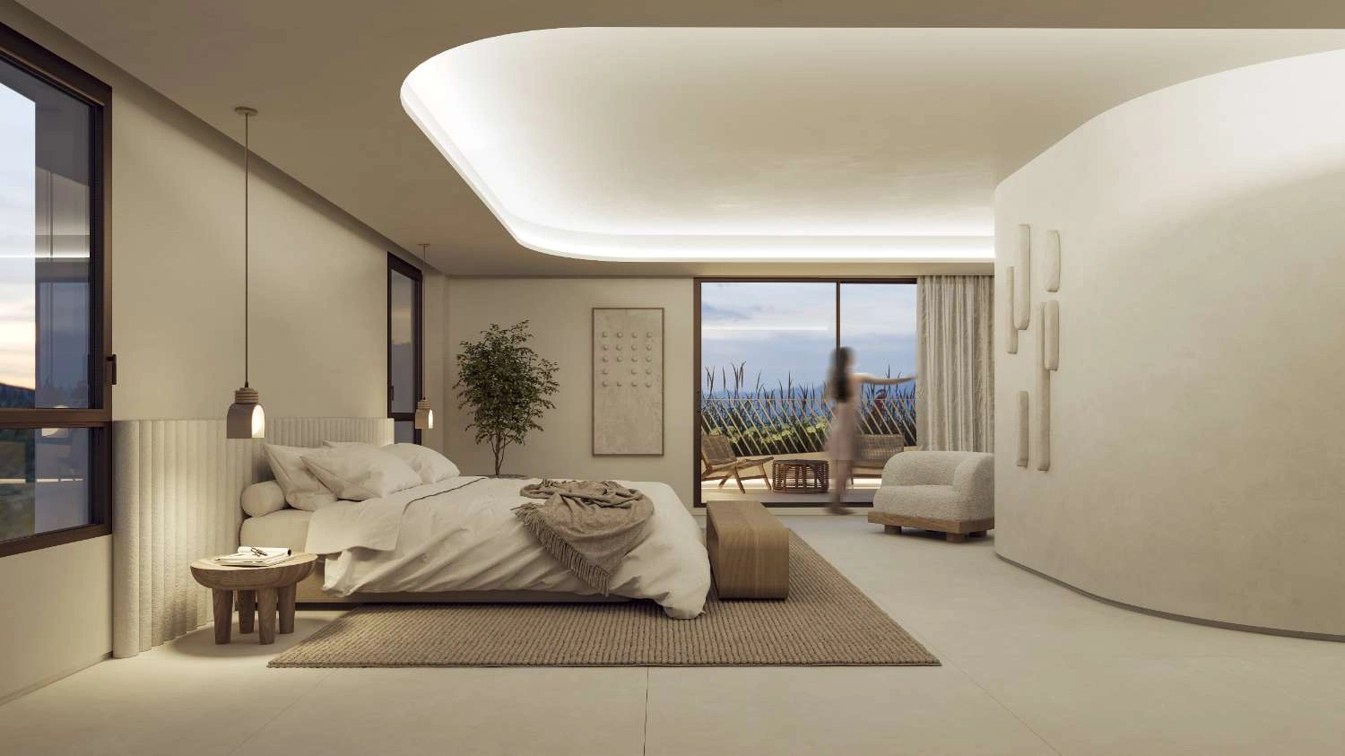 1 - vente appartement pieds dans l'eau malaga  andalousie espagne