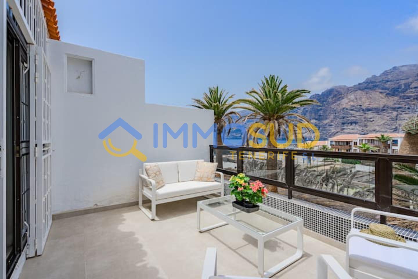 1 - verkoop appartement uitzicht op zee acantilados de los gigantes tenerife - canary islands spanje