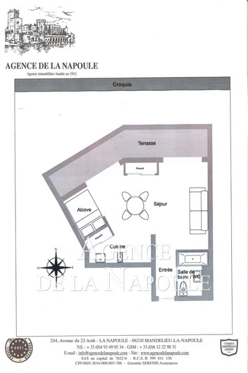 2 - vendita appartamento vista mare mandelieu-la-napoule alpi marittime francia