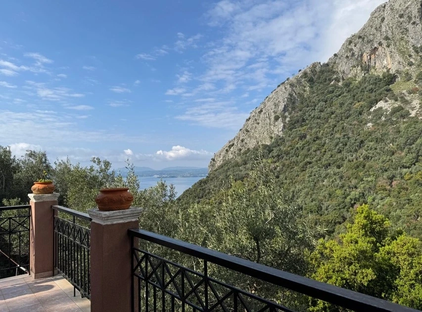 1 - vente maison vue mer corfu îles ioniennes grèce