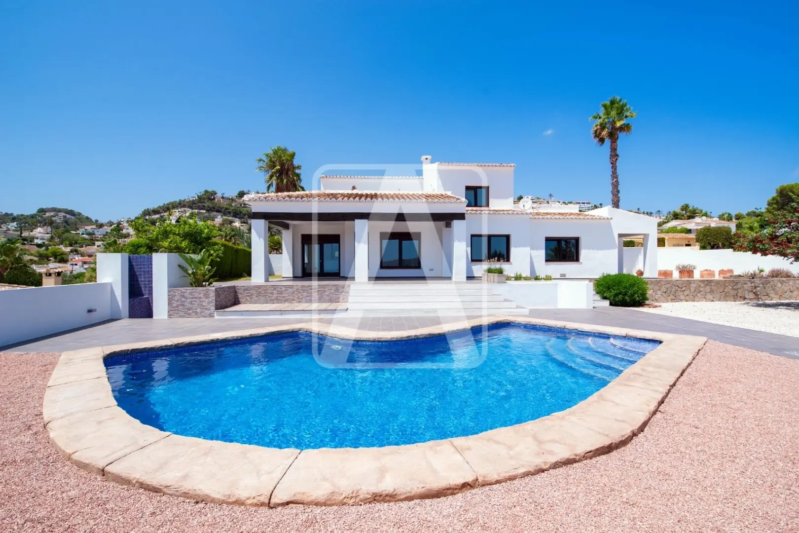 1 - venda casa vista de mar moraira - costa blanca comunidade valenciana espanha