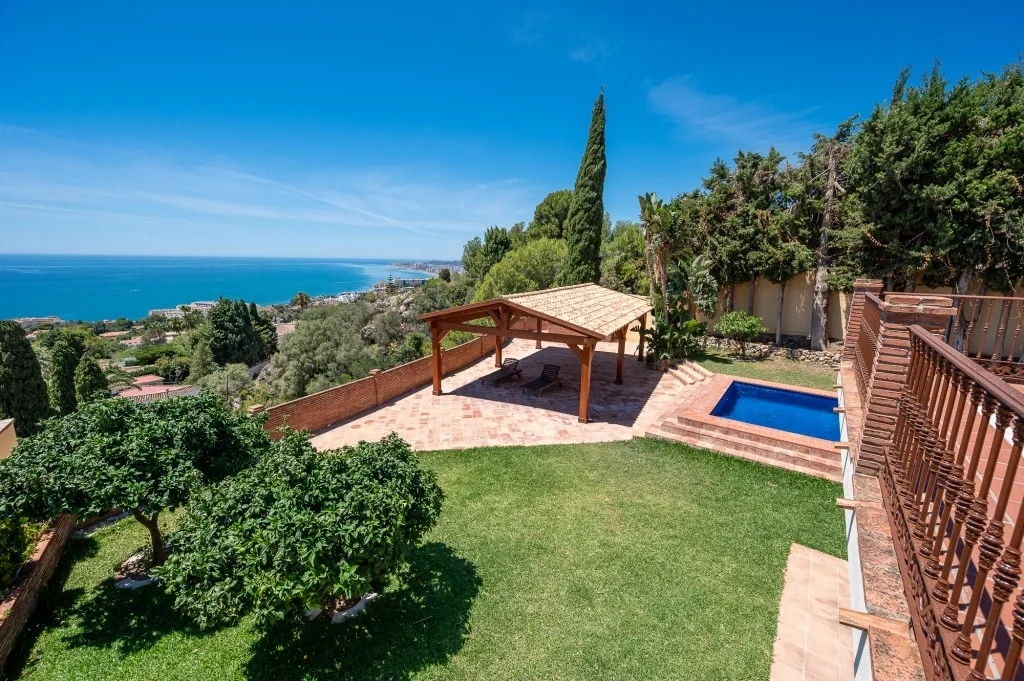 1 - venta casa vista al mar benalmadena - costa del sol andalucía españa