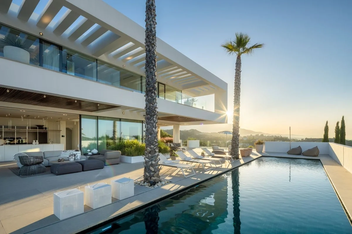 1 - venta villa vista al mar benahavis - costa del sol andalucía españa