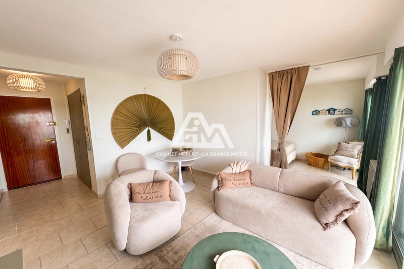 2 - vente appartement vue mer la grande-motte hérault france