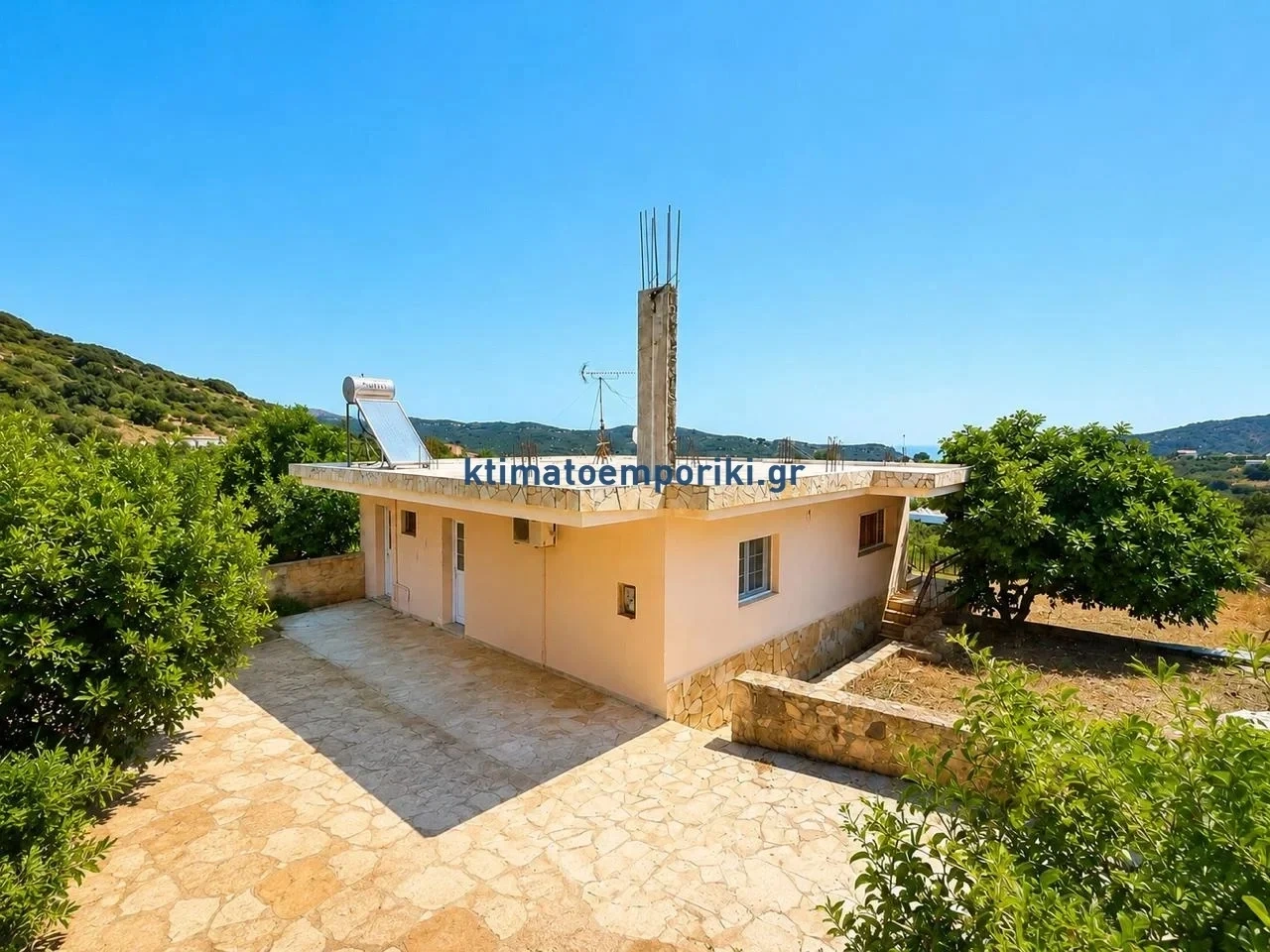 1 - sea view house for sale in melissourgeío crete greece
