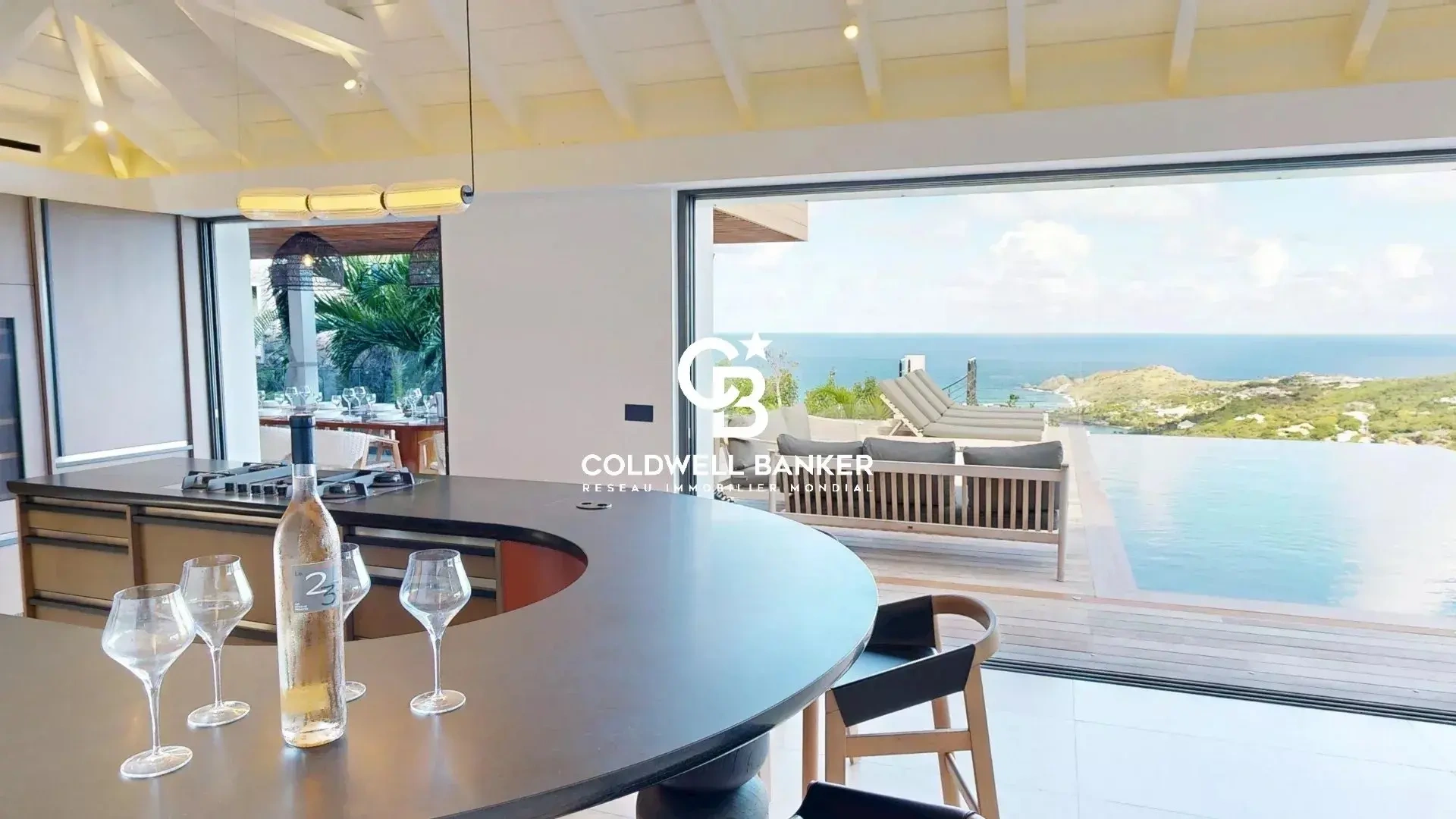 2 - venta casa vista al mar saint-barthélemy san bartolomé - antillas francesas islas del caribe