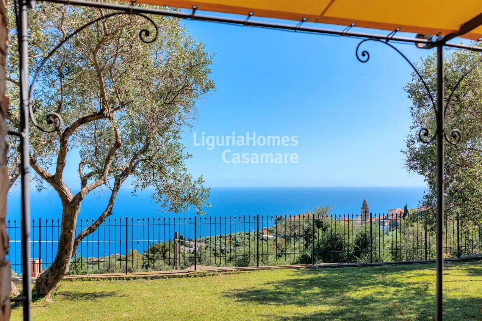 2 - sea view house for sale in cipressa liguria italy