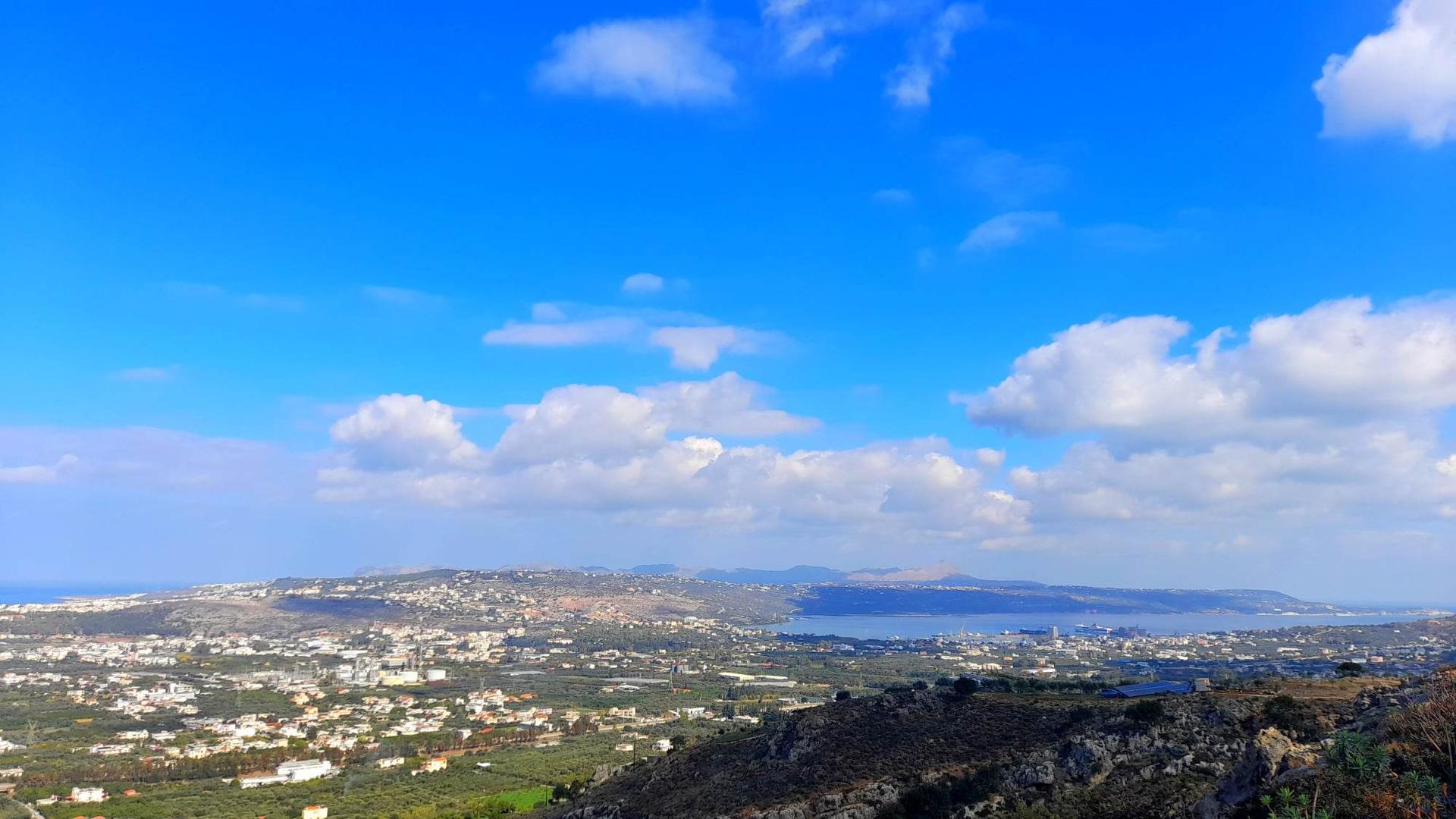 2 - продажа территория вид моря chania крит греция