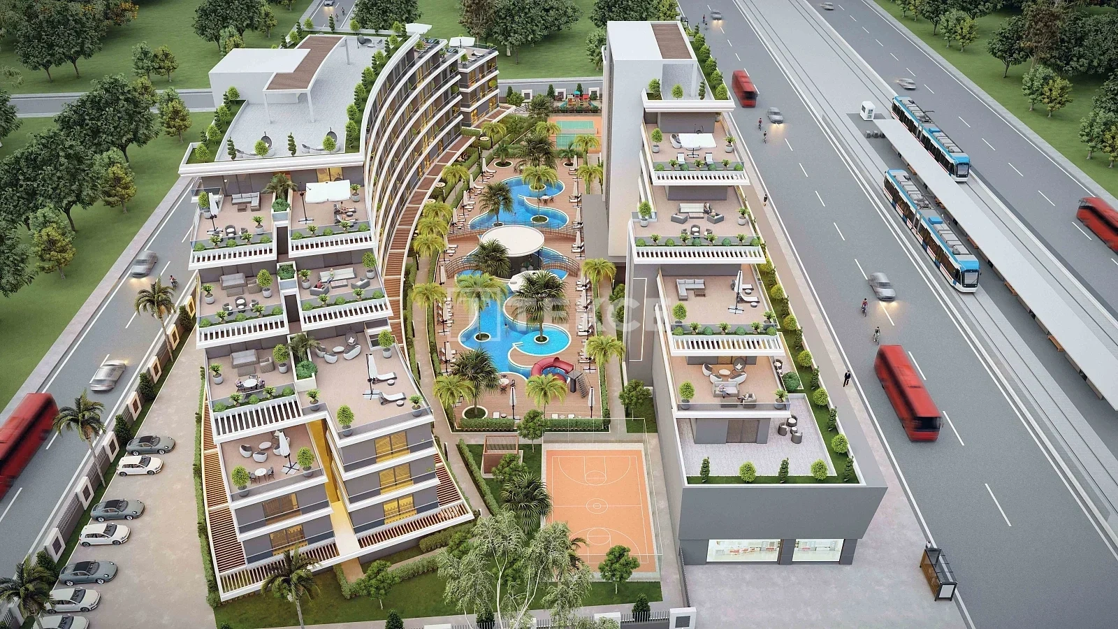 2 - продажа квартира kepez antalya турция