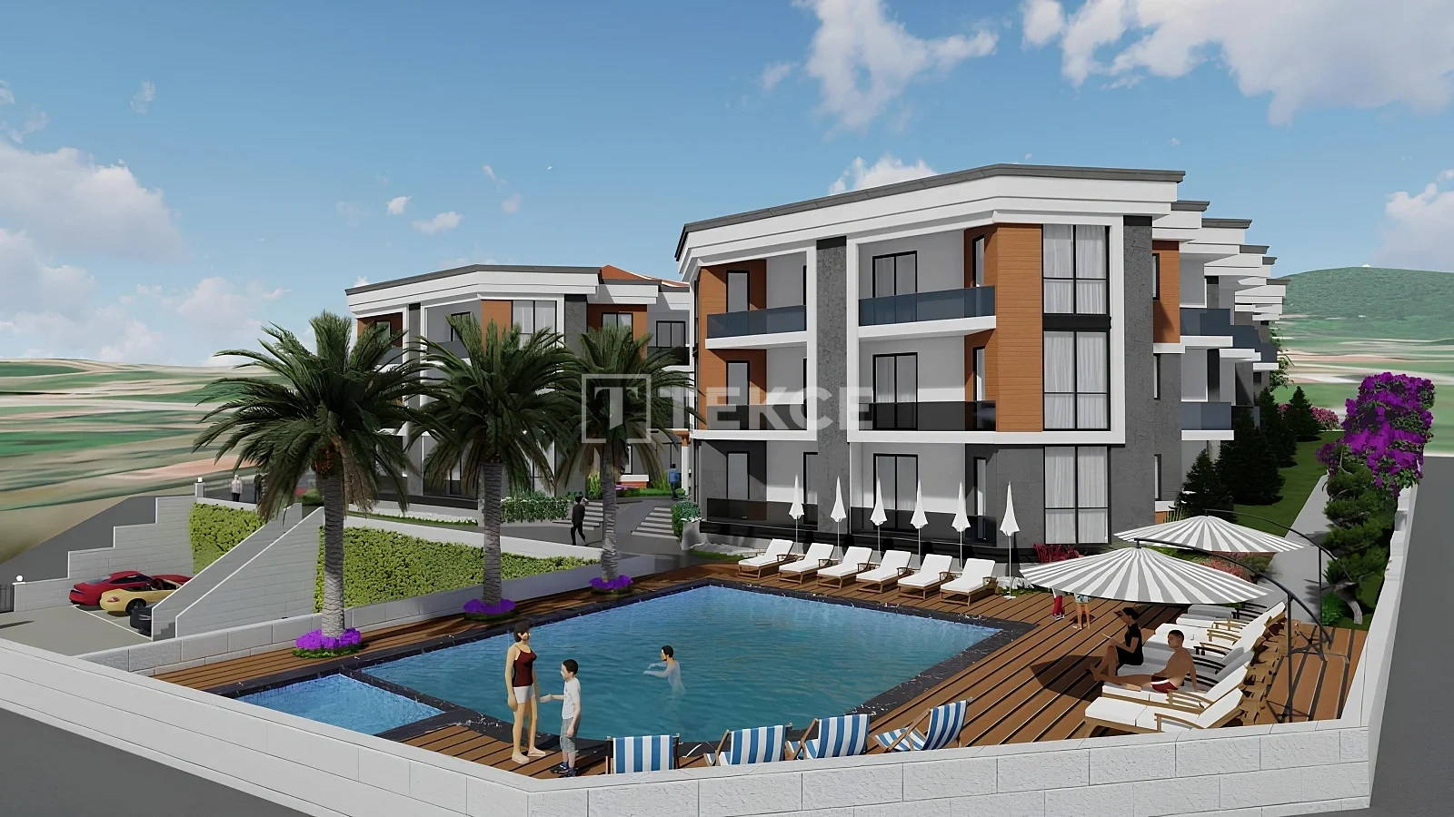 1 - sea view apartment for sale in cinarcik yalova turkey