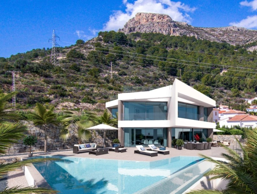2 - venta villa vista al mar calpe - costa blanca comunidad valenciana españa