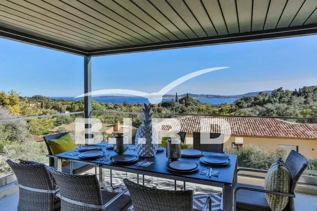 1 - location vacances maison vue mer grimaud var france