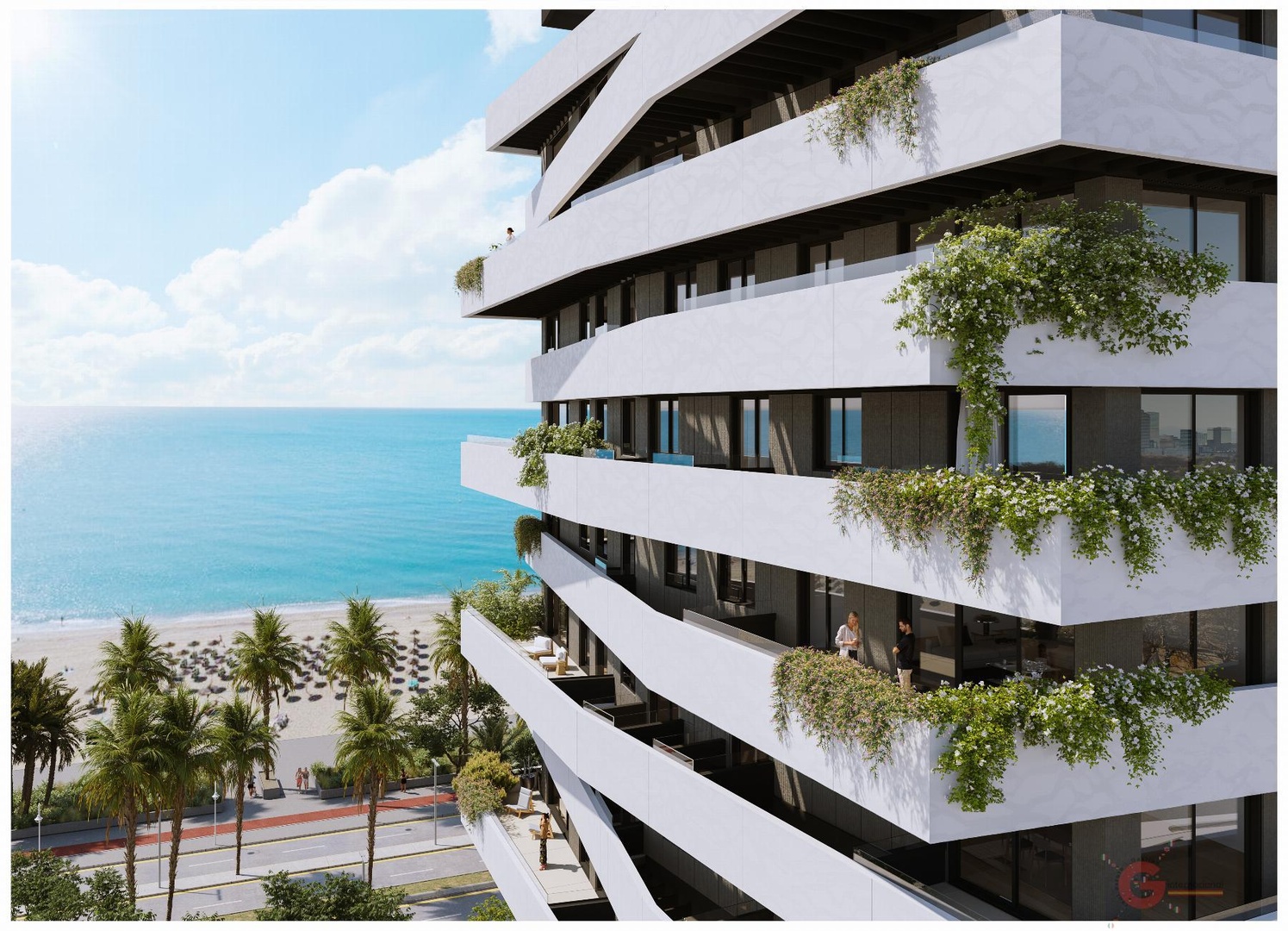 1 - waterfront apartment for sale in malaga andalusia spain