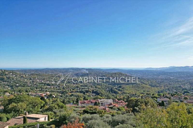 1 - vente villa vue mer magagnosc alpes-maritimes france