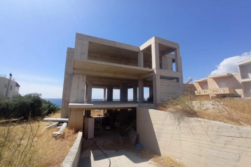 1 - verkauf haus meerblick makry-gialos kreta griechenland
