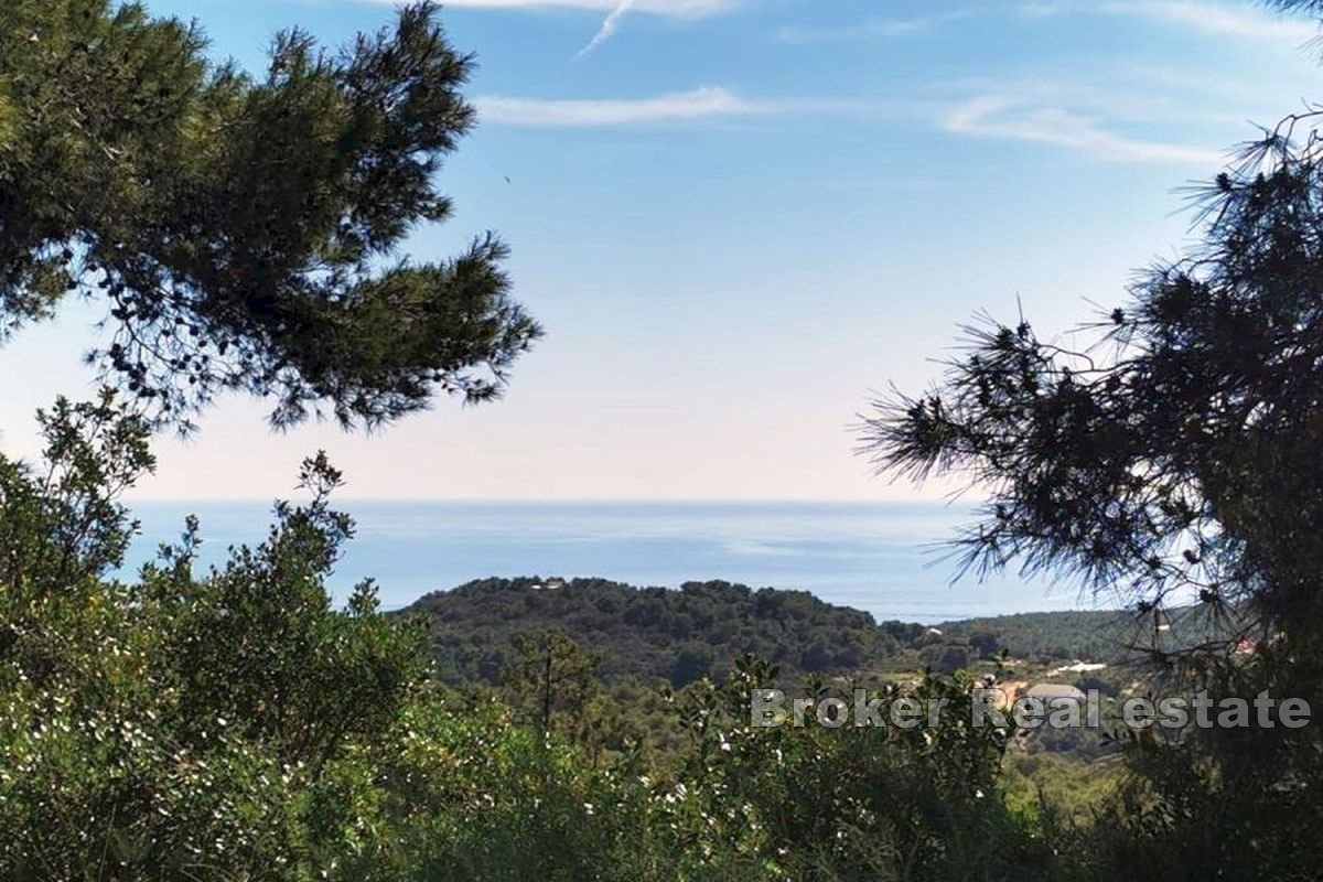 2 - sea view plot of land for sale in vis split-dalmatia croatia