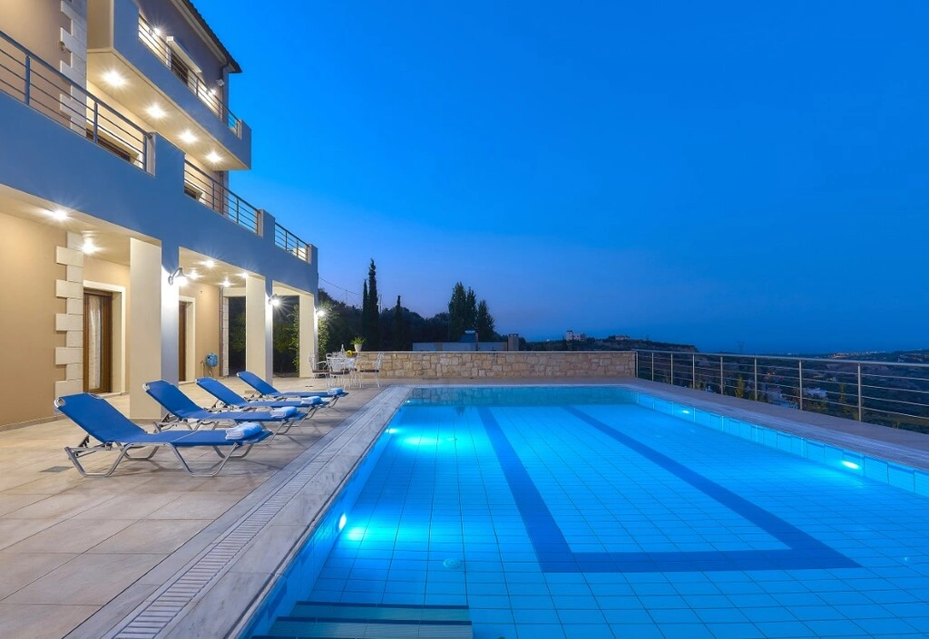 1 - vente villa vue mer voútes crète grèce