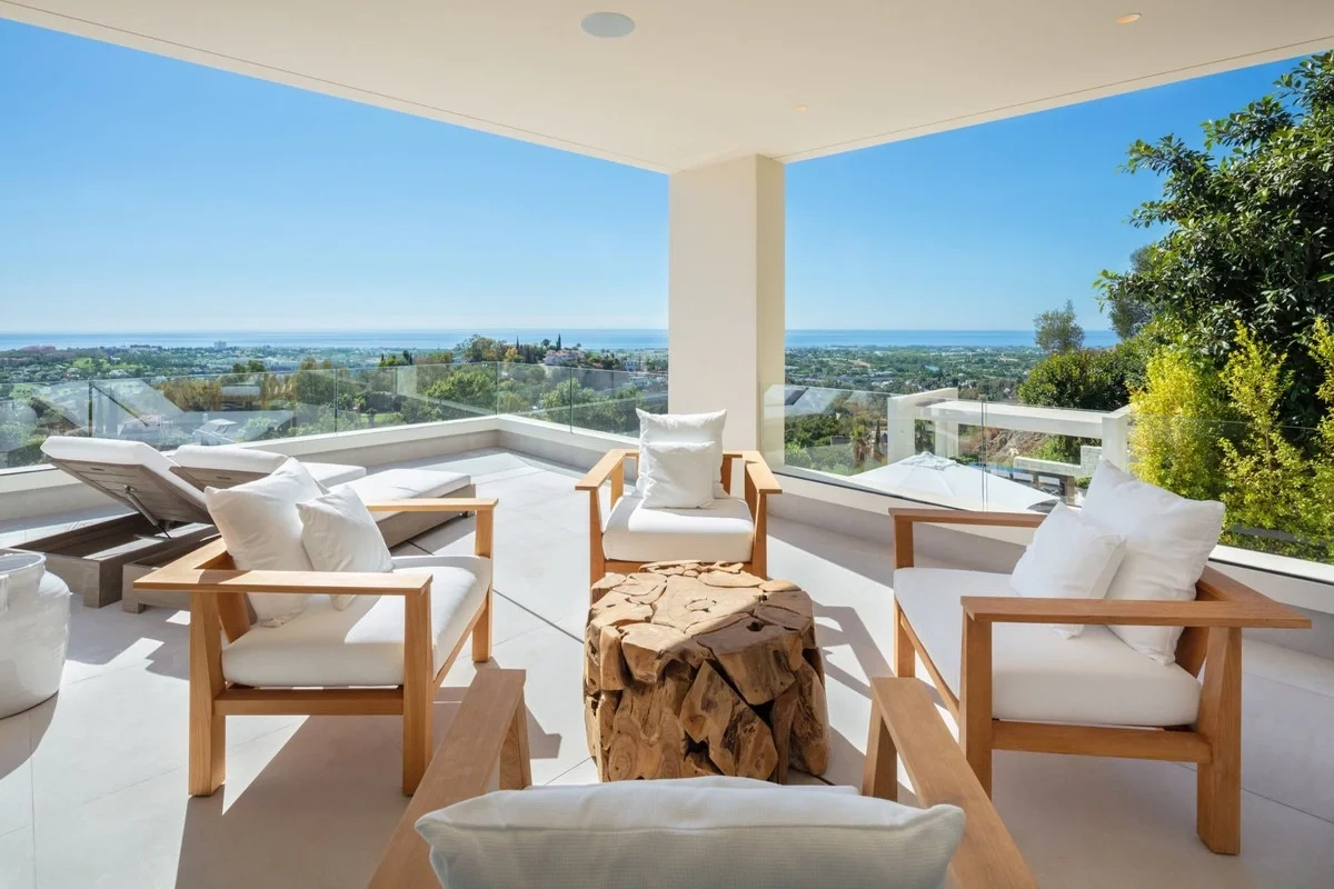 2 - vente maison vue mer benahavis - costa del sol andalousie espagne